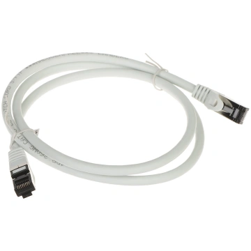 PATCHCORD RJ45/SFTP/8.1/1.0-GREY 1.0 m LANBERG
