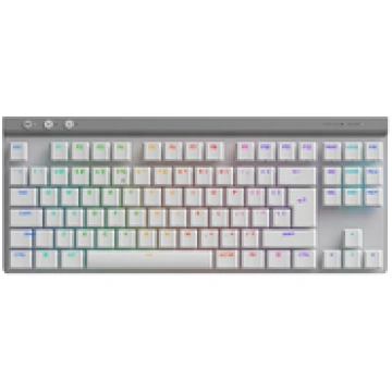 Logitech G515 Lightspeed Tactile US balta - Bezvad