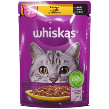 Mitrā kaķu barība Whiskas Chicken, vistas gaļa, 0.