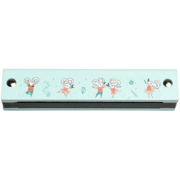 Muzikālā rotaļlieta Harmonica Mimi and Milo – Rex 