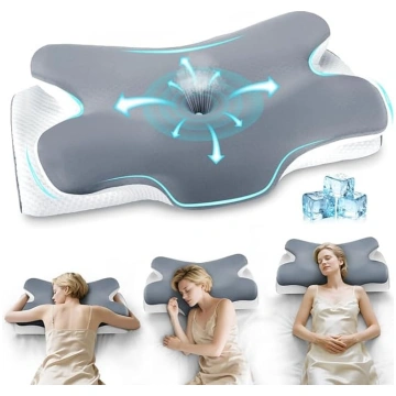 Untimaty Memory Foam spilvens, ortopēdiskais spilv