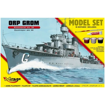 Konstruktors Mirage Hobby Model Set ORP Grom 84009