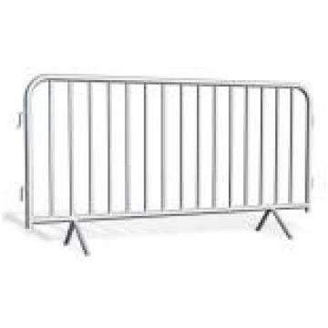 Metāla barjera cinkota 230 cm, pārvietojama