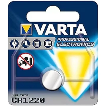 VARTA CR1220, lithium, 3V (06220101401)