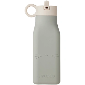 Ūdens pudele Warren, Cat, Dove Blue, 350 ml, Liewo