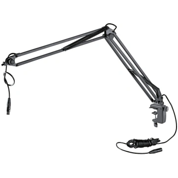 K&M 23850 microphone desk arm 23850-321-55