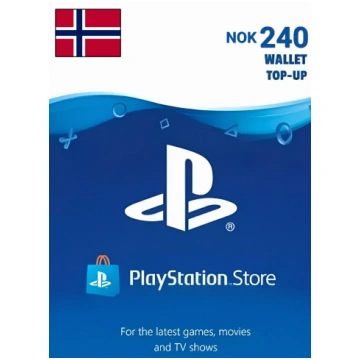 Norway PSN 240 NOK Gift Card MISSING