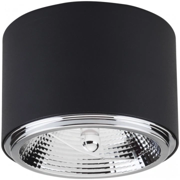 Gr.l.-MORIS 7W AR111 GU10 melna 3366 ( 59017805336