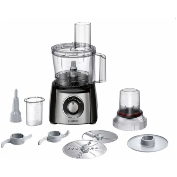 Bosch Food Processor MCM3401M Black/Stainless stee