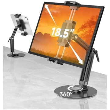 Portable Monitor Stand Tablet Holder - Robust Alum