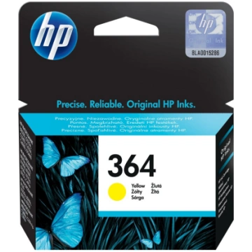 HP 364 - yellow - original - ink cartridge CB320EE