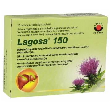 LAGOSA 150 tabletes, 50 gab
