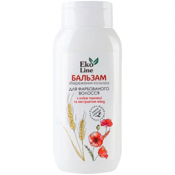 Balzams krāsotiem matiem Eko Line, 400ml