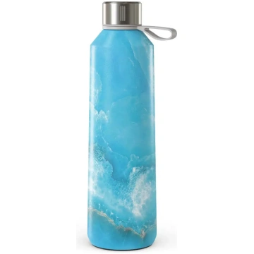 Ocean Waves - Blue Water Bottle, 800 ml Burga