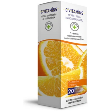 Uztura bagātinātājs Akcentum Vitamīns C 1g putojoš