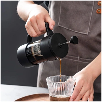 Onlycook Glass Coffee French Press Heat-Resistant