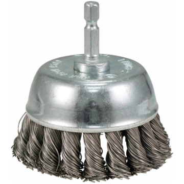 Kausveida metāla suka 75mm, ar 1/4 "" seškanšu kāt