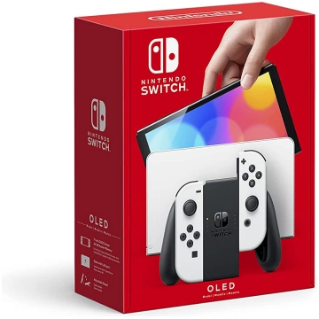 Nintendo Switch (OLED Model) White set