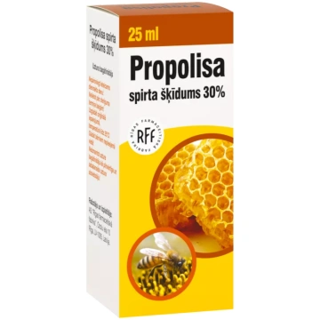 RFF 30% propolisa spirta šķīdums, 25 ml