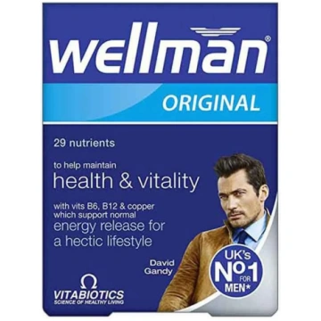 WELLMAN Original tabletes N30 Vitabiotics