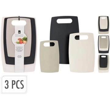 Griešanas dēļu komplekts Excellent Houseware, 3 da