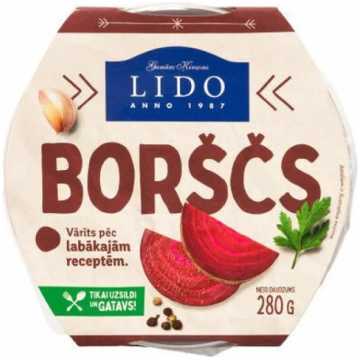 Zupa Borščs 280g Lido