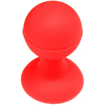 Phone holder with a round head - red