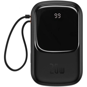 Baseus Qpow digitālais displejs Power Bank ar ātro