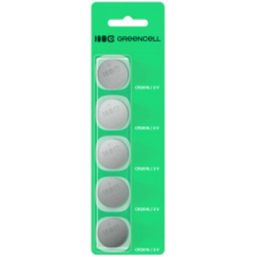 Baterijas Green Cell Blister 5x Lithium Battery CR
