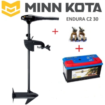 Komplekts Minn Kota ENDURA C2 30 + 100Ah Akumulato