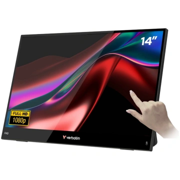 Pārnēsājamais monitors Verbatim 14" FHD Touch LCD 