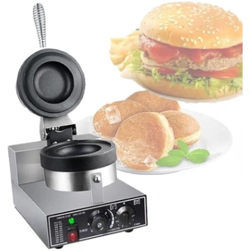 Elektriskā Hamburgeru preses burgeru mašīna, Komer