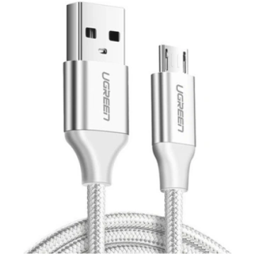 Kabel USB Ugreen USB-A - microUSB 2 m Biay (60153)