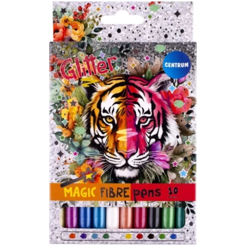 FIBRE PENS 10COL MAGIC GLITTER 81321 (403096981321