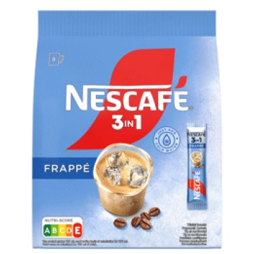 Šķīstošā kaf. NESCAFE Frappe 3in1 8x15g - 1