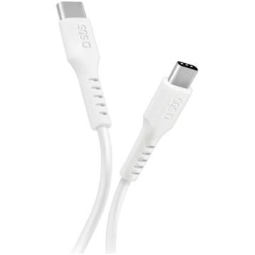 Sbs USB-C uz USB-C kabelis Power Delivery 25W, 1m,