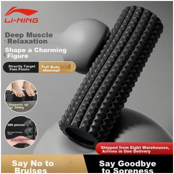 Li-Ning Foam Roller, Muscle Relaxation Massage Sti