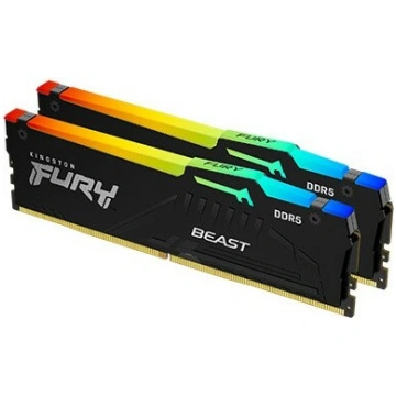 Kingston Memory DDR5 Fury Beast RGB 16GB(2*8GB)/60