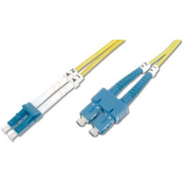 DIGITUS Fiber Optic Patch Cord duplex SM LC / SC 1