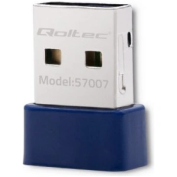 Qoltec 57007 Wireless Mini Bluetooth USB WiFi Adap