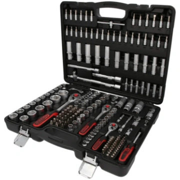 Sprūdrata atslēgu un uzgaļu komplekts KS Tools 917