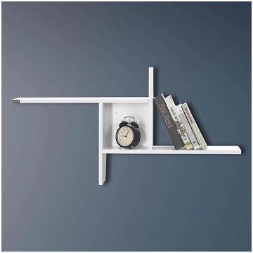 Sienas plaukts 50x100 cm balta Adore Furniture