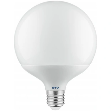 LED spuldze 18W, E27, G120, SMD 2835, silti balta,