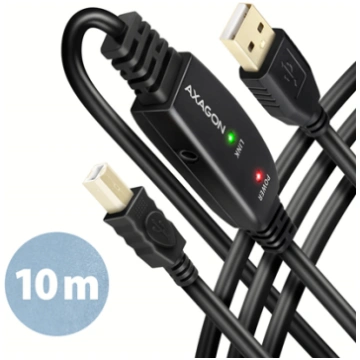 AXAGON USB repeater cable, 10 m | ADR-210B | USB T