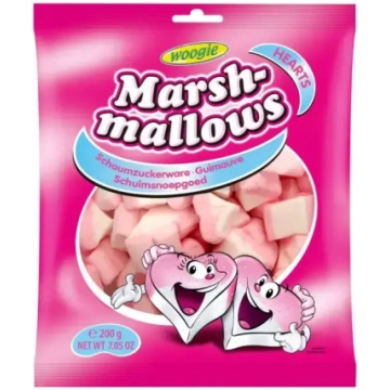 Zefīrs WOOGIE sirsniņas, 200g