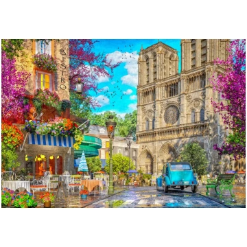 Puzzle Notre Dame Afternoon BlueBird