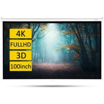 Overmax SEMI AUTOMATIC SCREEN 100 inch Projektora 