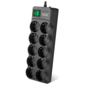 Surge Protector SVEN SF-10E-16 1 8 m 16A 3.6kW (10