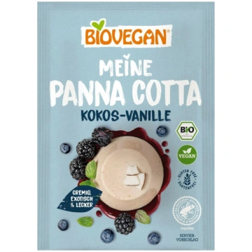 Bio Vegan, vegānisks deserts panna cotta ar kokosr