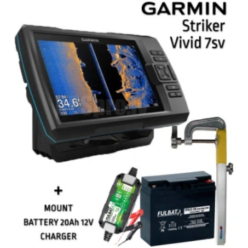 GARMIN Striker Vivid 7SV GT52HW-TM TRANSDUCER + BA